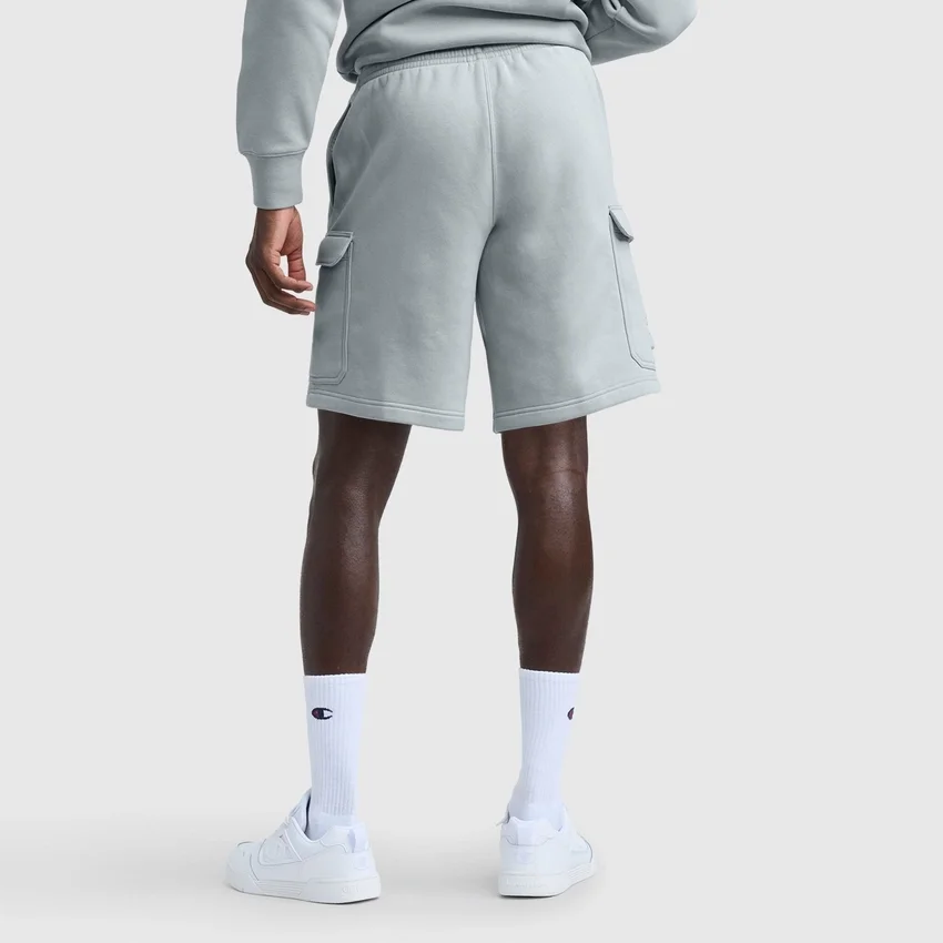 8"-Fleece-Cargo-Shorts, C Logo