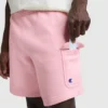 8"-Fleece-Cargo-Shorts, C Logo