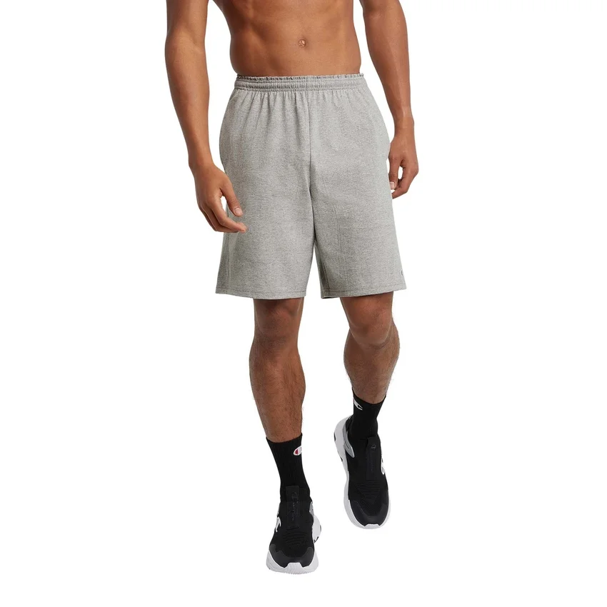 9" Leichte Lounge-Shorts, C Logo-Aufnäher