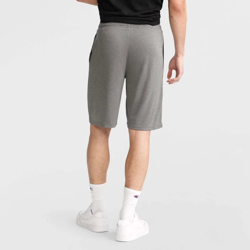 9" Leichte Lounge-Shorts, C Logo-Aufnäher