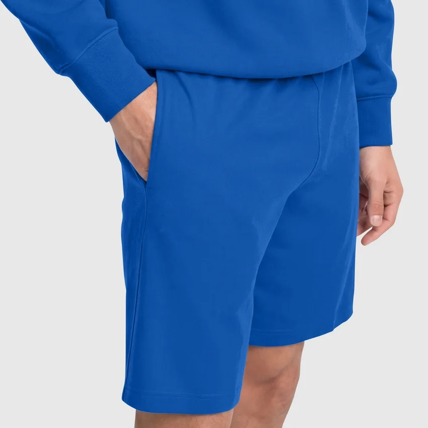 9" Leichte Lounge-Shorts, C Logo-Aufnäher