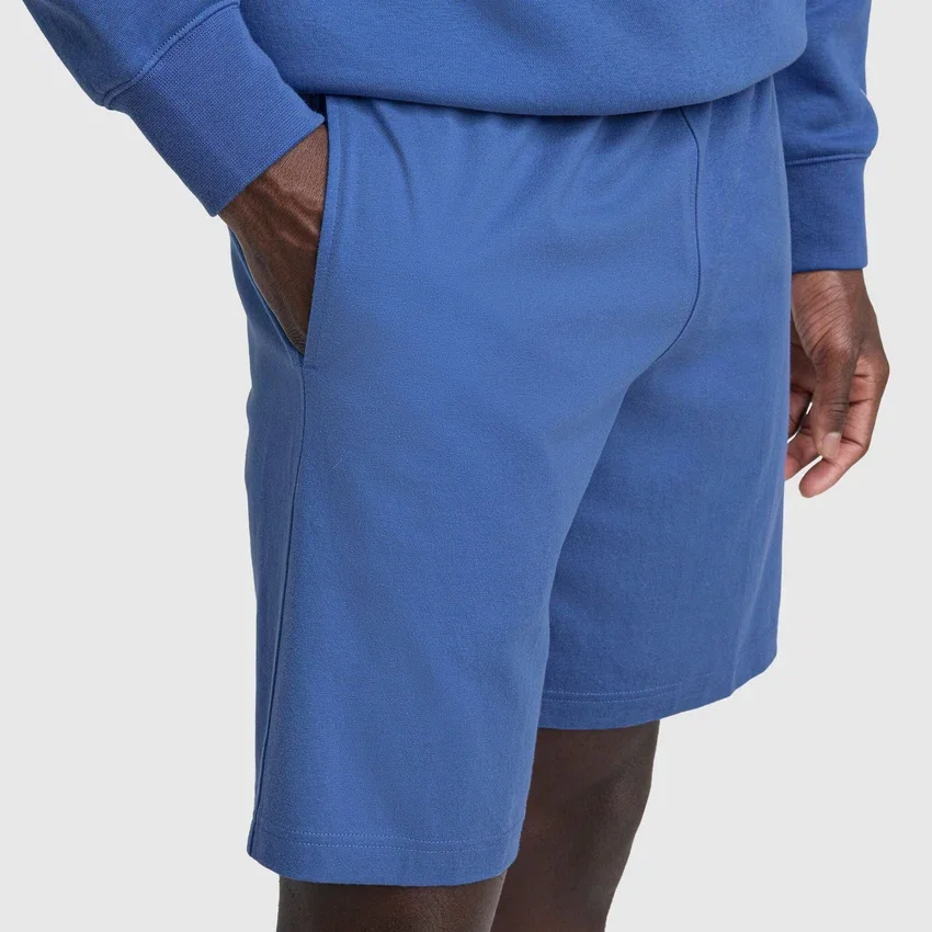 9" Leichte Lounge-Shorts, C Logo-Aufnäher