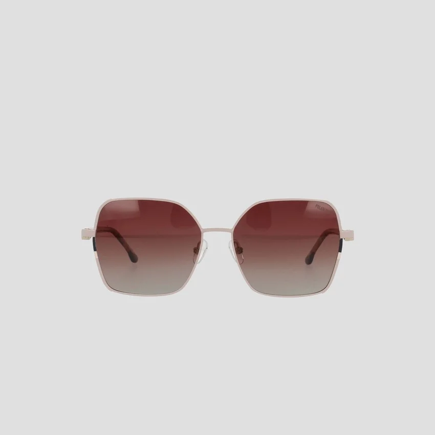 Polarisierte Damenbrille im Boho-Stil mit quadratischer Form