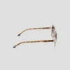Polarisierte Damenbrille im Boho-Stil mit quadratischer Form