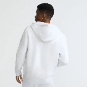 Powerblend-Hoodie mit durchgehendem Reißverschluss, C Logo