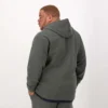 Powerblend-Hoodie mit durchgehendem Reißverschluss, C Logo – Big & Tall