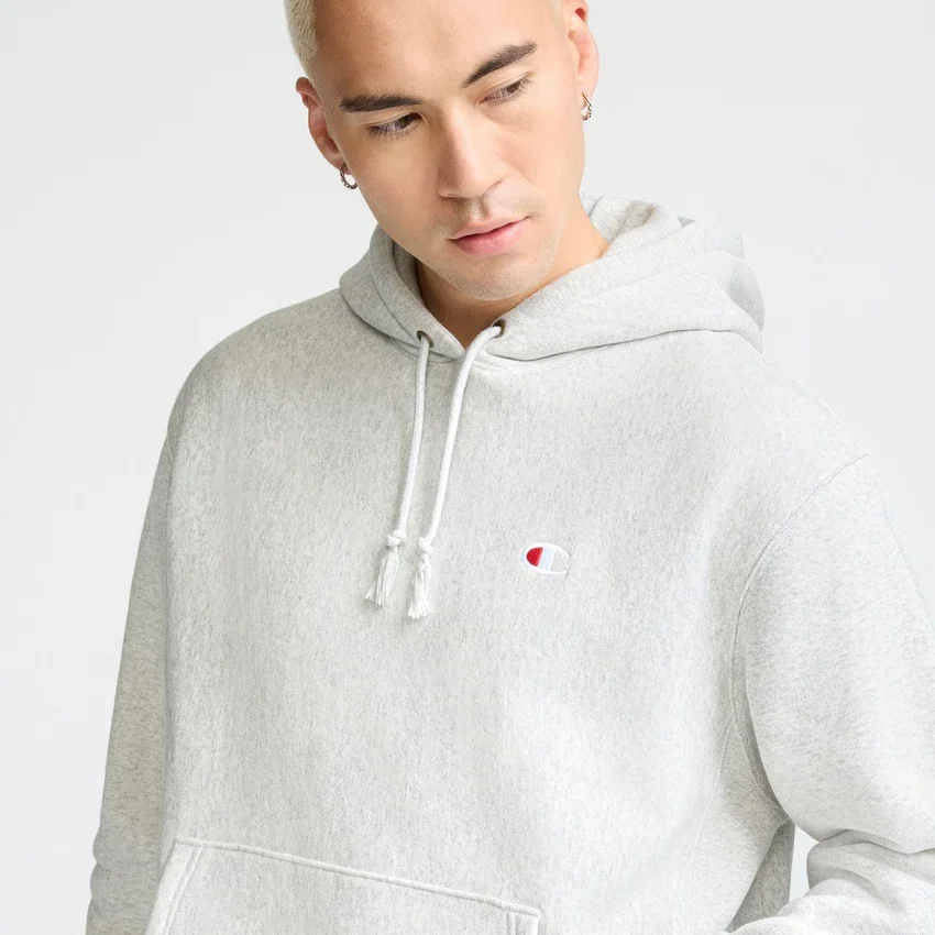 Reverse Weave Small C KapuzenSweatshirt