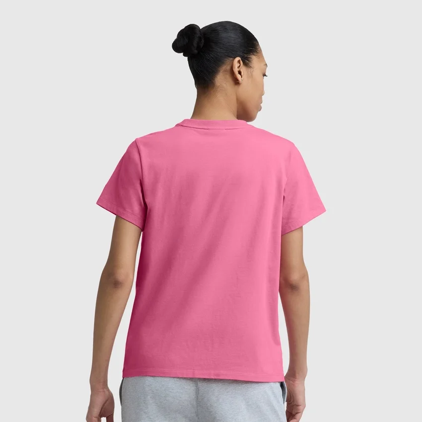 T-Shirt mit „Painted Bouquet“-Grafik, C Logo