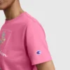 T-Shirt mit „Painted Bouquet“-Grafik, C Logo